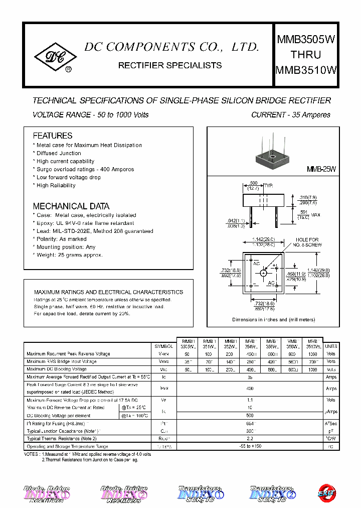 MMB3505W_17276.PDF Datasheet