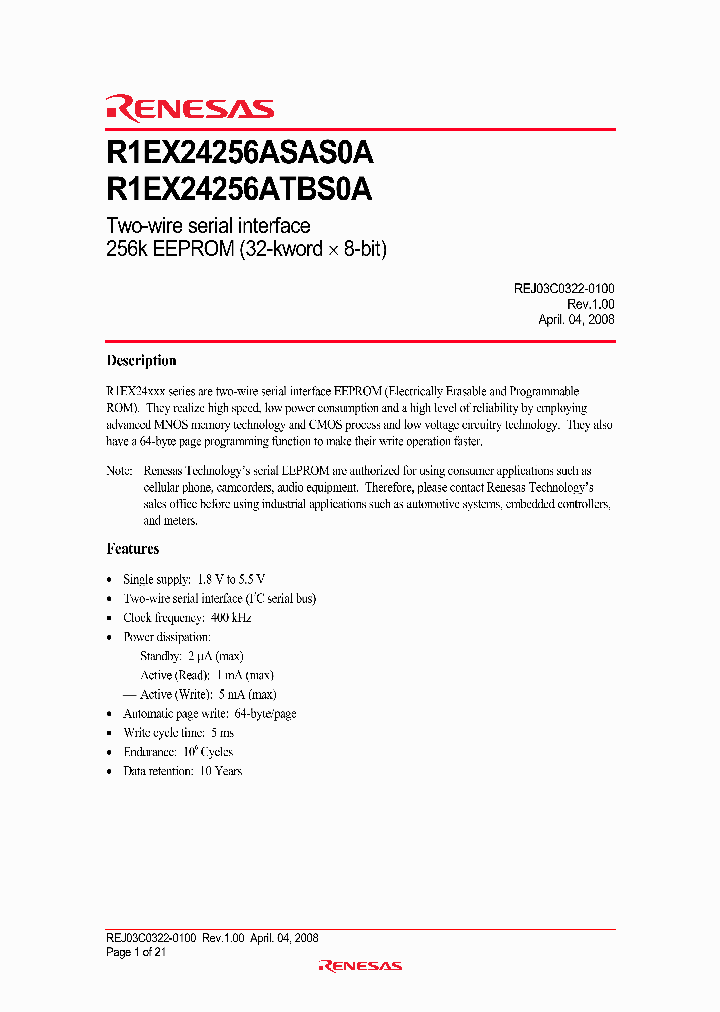R1EX24256ASAS0A_18879.PDF Datasheet