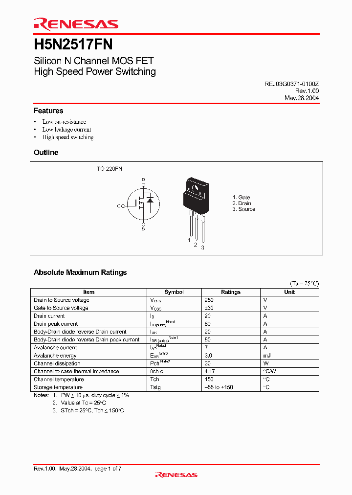 H5N2517FN-E_25683.PDF Datasheet