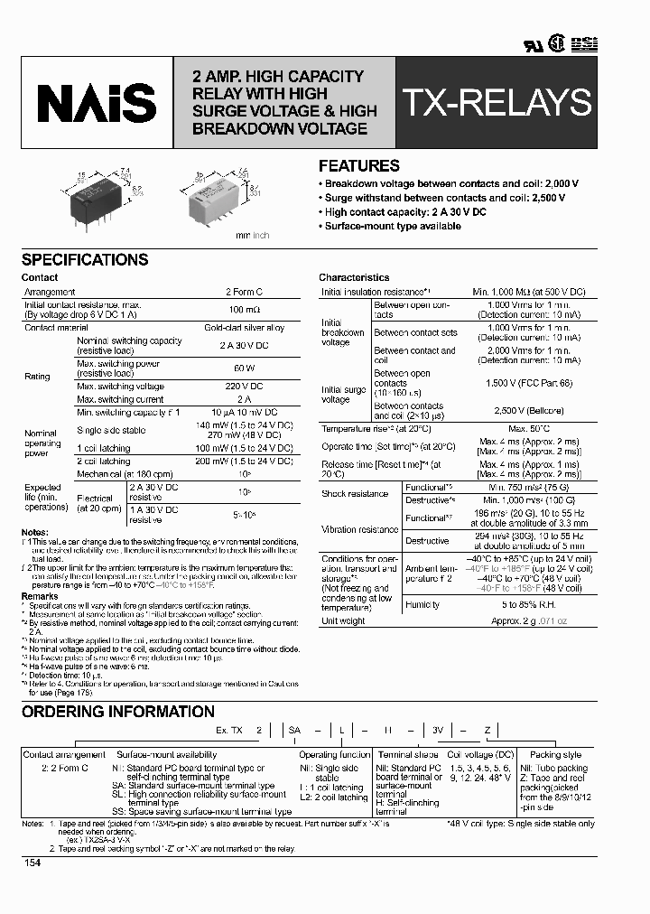 TX2-12V_28414.PDF Datasheet