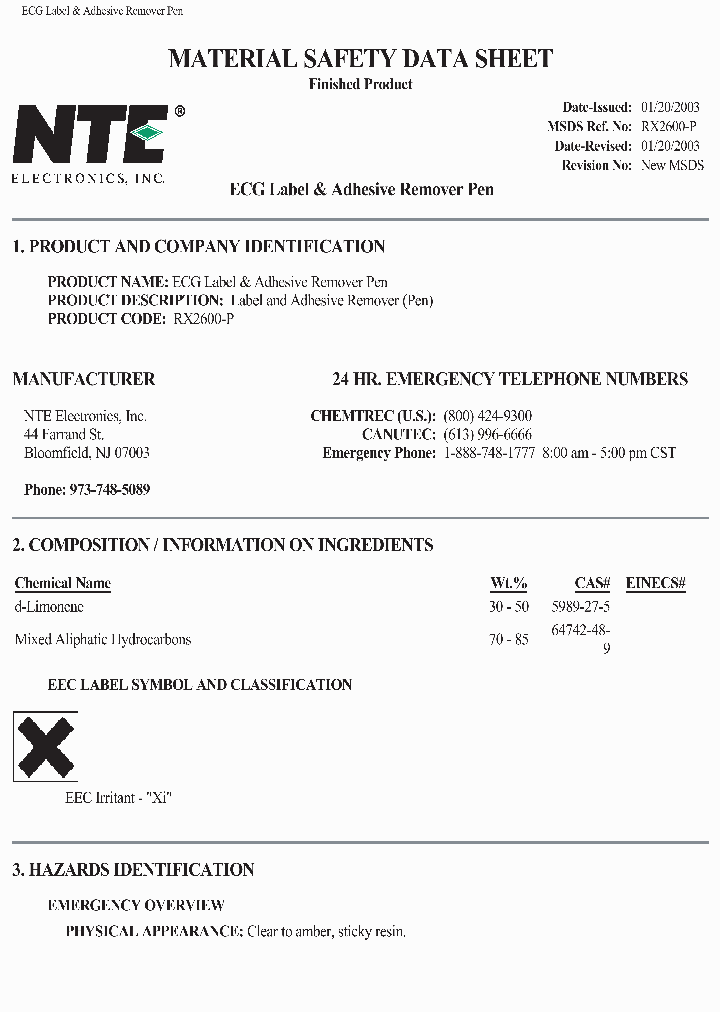 RX2600-P_28461.PDF Datasheet