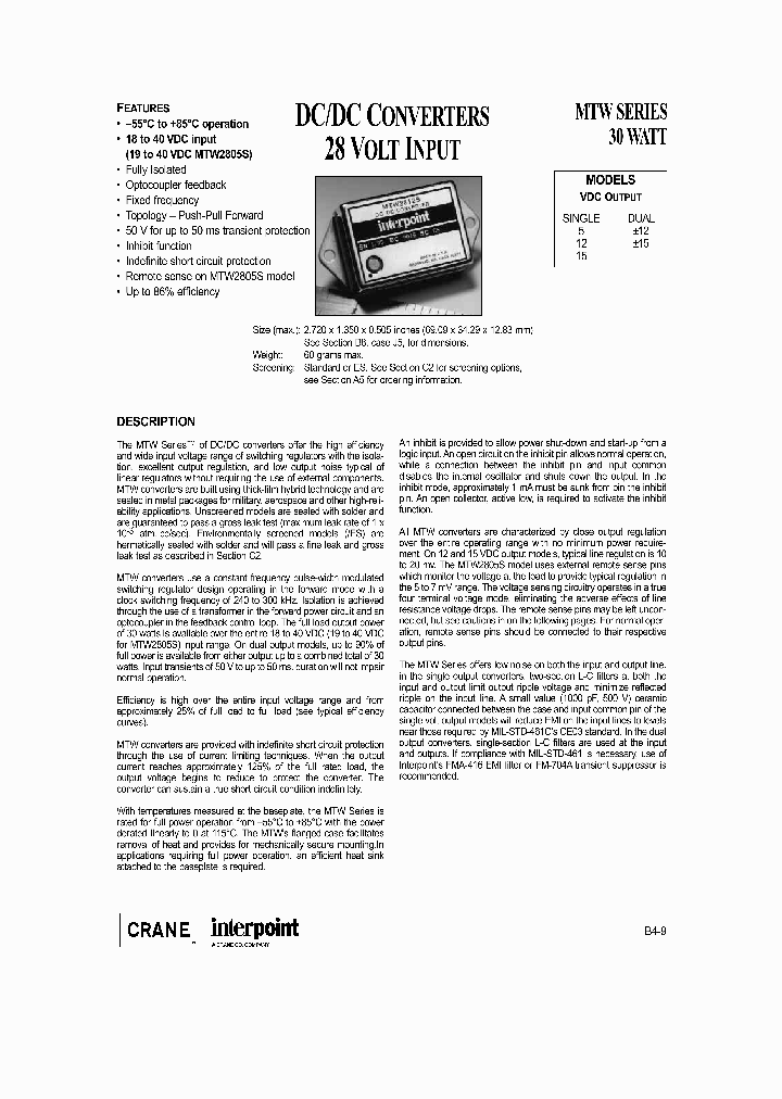 MTW2805SES_35703.PDF Datasheet