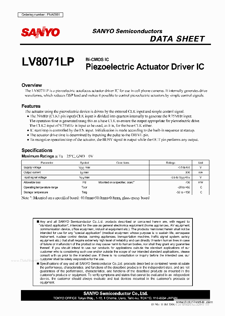 LV8071LP_41322.PDF Datasheet