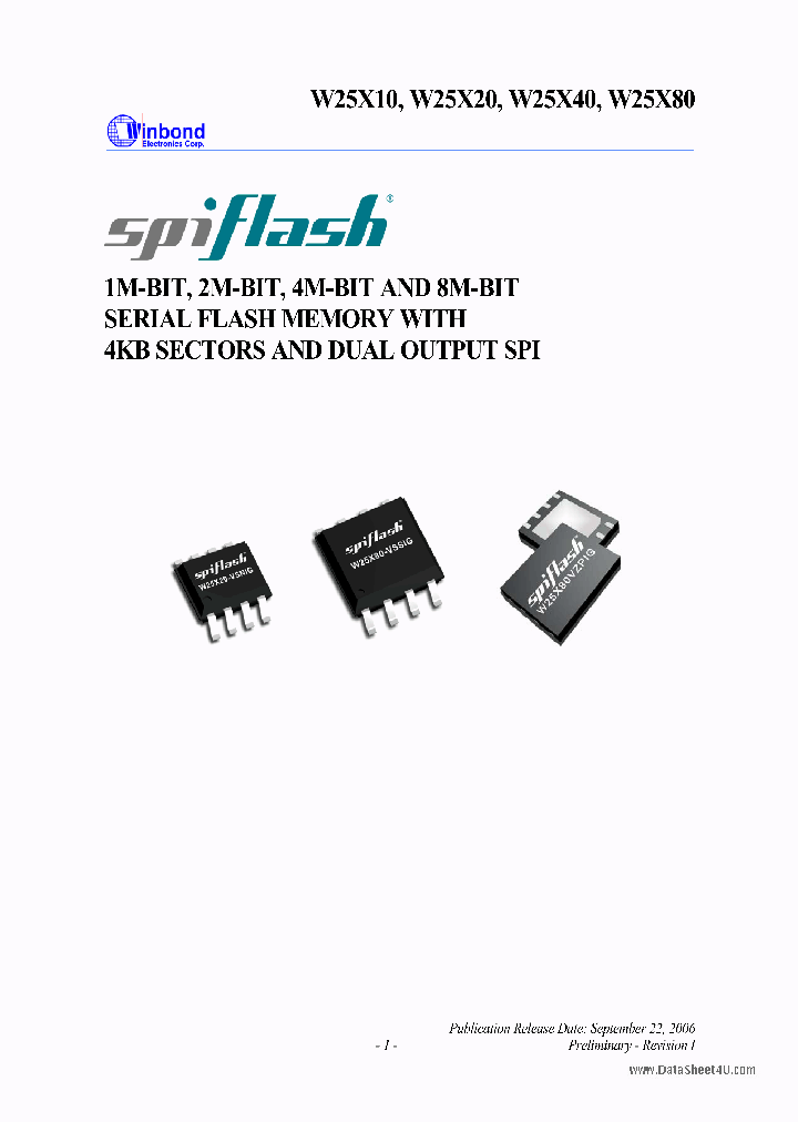 W25X10_41611.PDF Datasheet