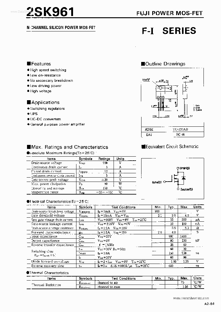 K961_42962.PDF Datasheet