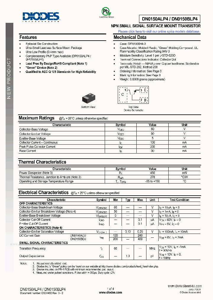 DN0150BLP4_69538.PDF Datasheet