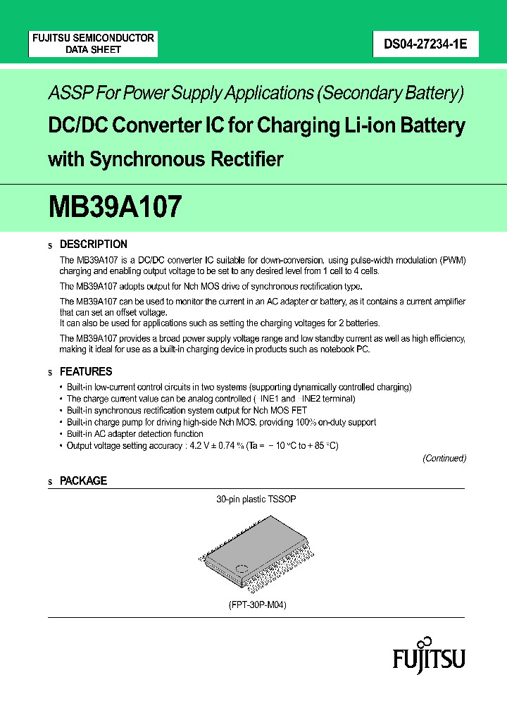 MB39A107_70300.PDF Datasheet