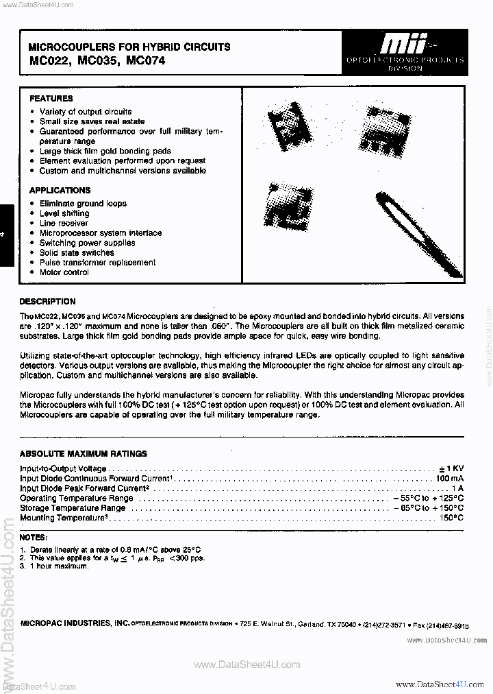 MC035_71269.PDF Datasheet