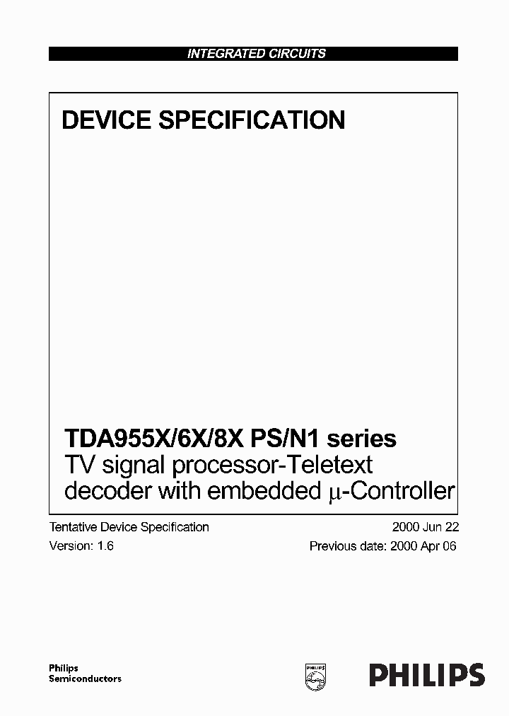 TDA958X_71686.PDF Datasheet