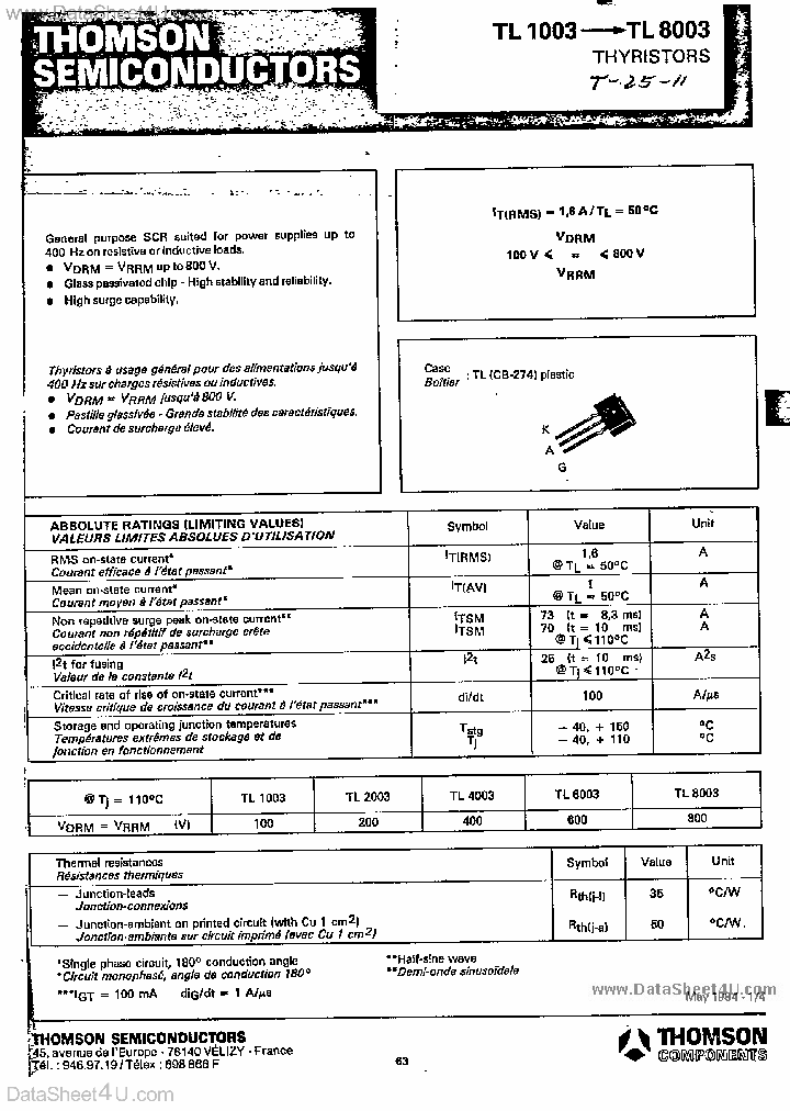 TL1003_43845.PDF Datasheet