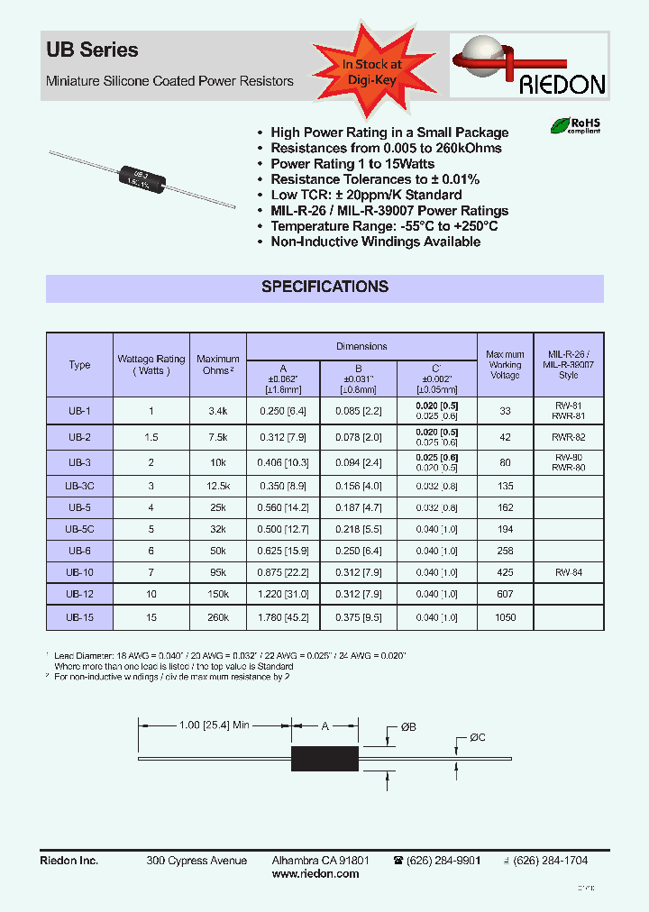 UB1-500RF_99154.PDF Datasheet