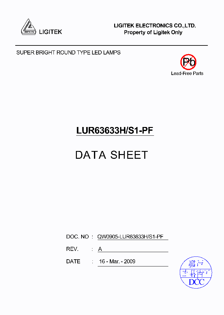 LUR63633H-S1-PF_112837.PDF Datasheet