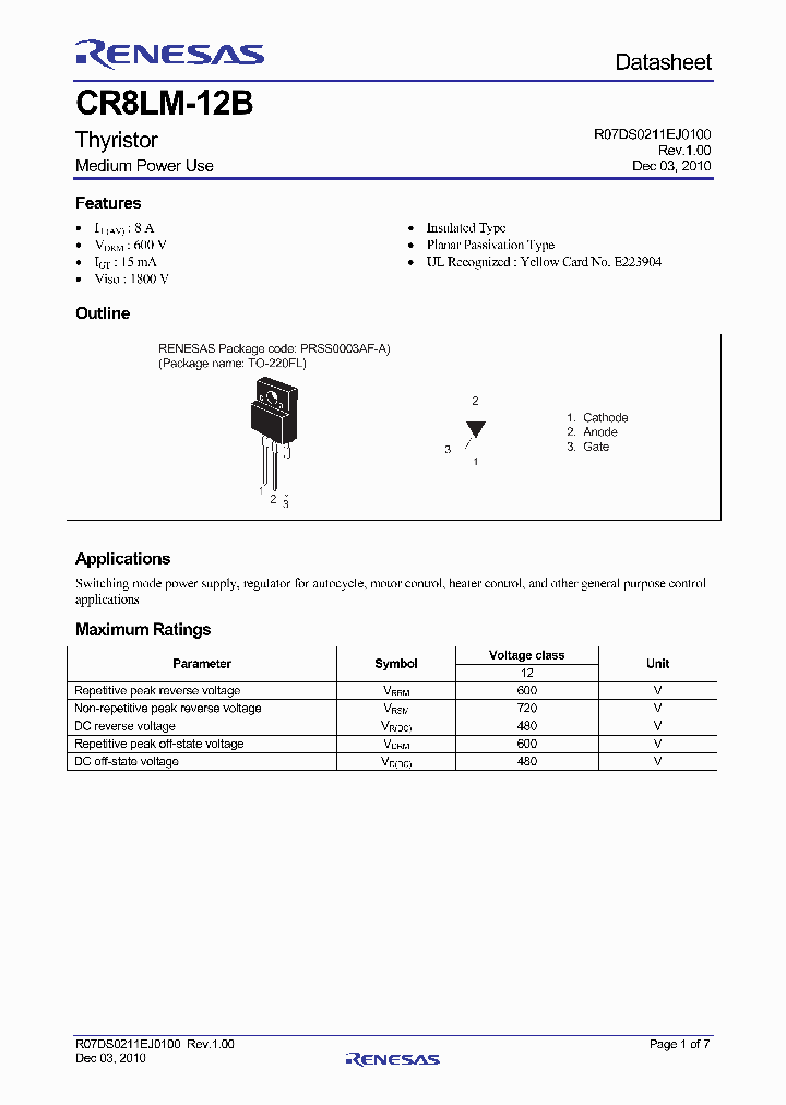 CR8LM-12B_113291.PDF Datasheet