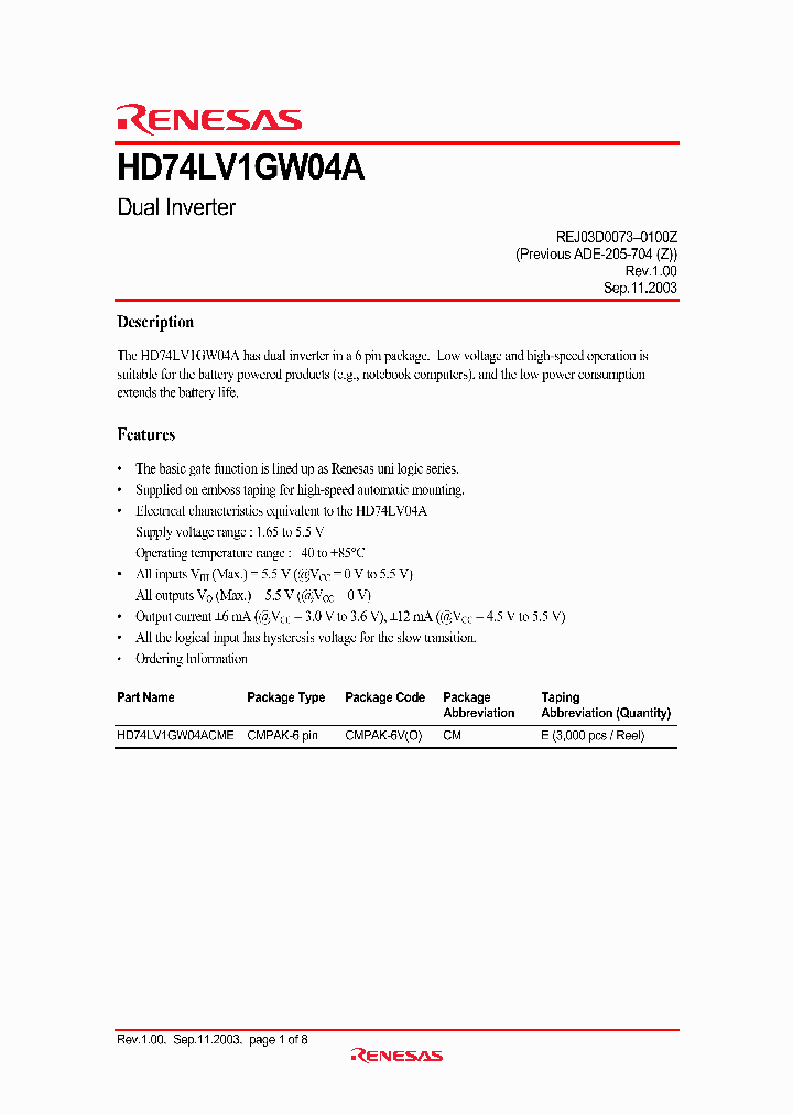 HD74LV1GW04A_109686.PDF Datasheet