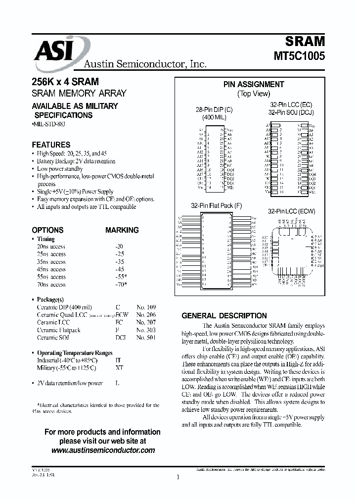 MT5C1005C-70L883C_113525.PDF Datasheet