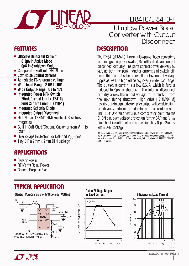 LT8410_132807.PDF Datasheet