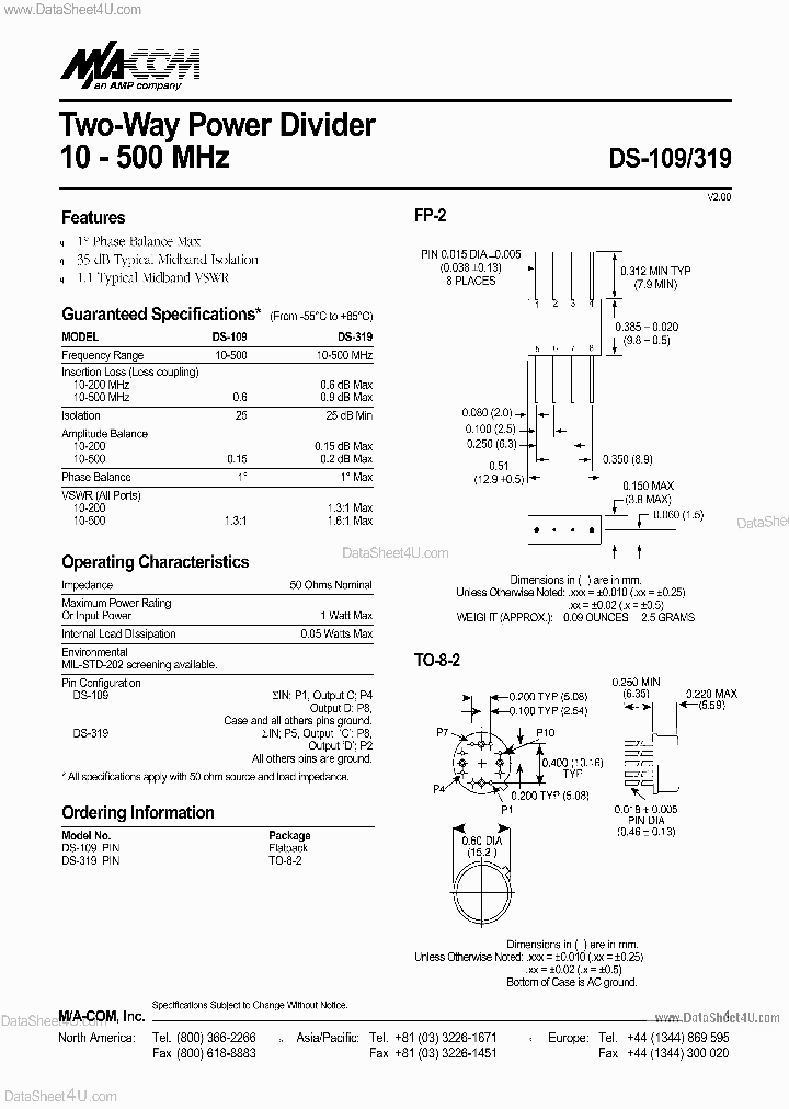 DS-319_137057.PDF Datasheet