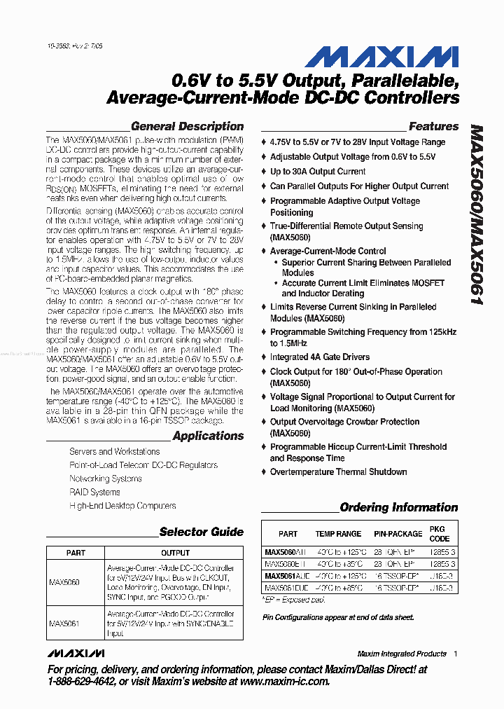 MAX5060_138283.PDF Datasheet