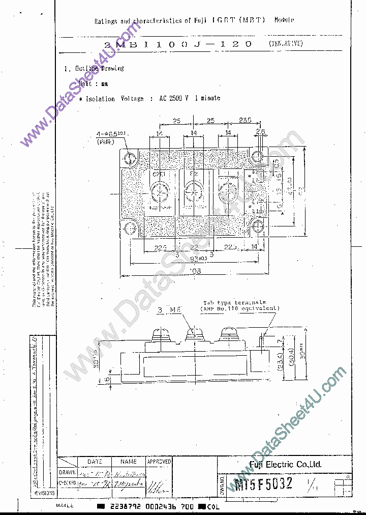 2MBI100J-120_138804.PDF Datasheet