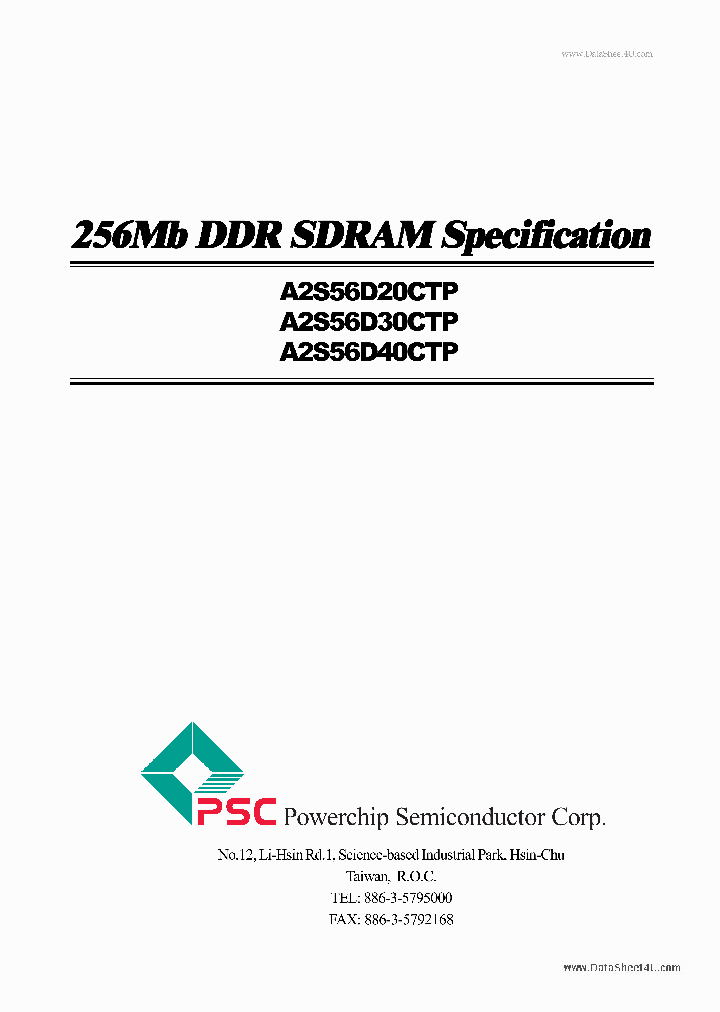 A2S56D20CTP_139704.PDF Datasheet