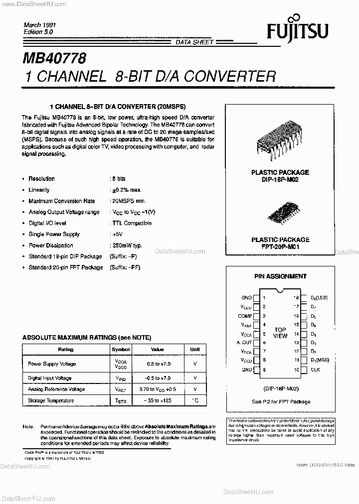 MB40778_141084.PDF Datasheet