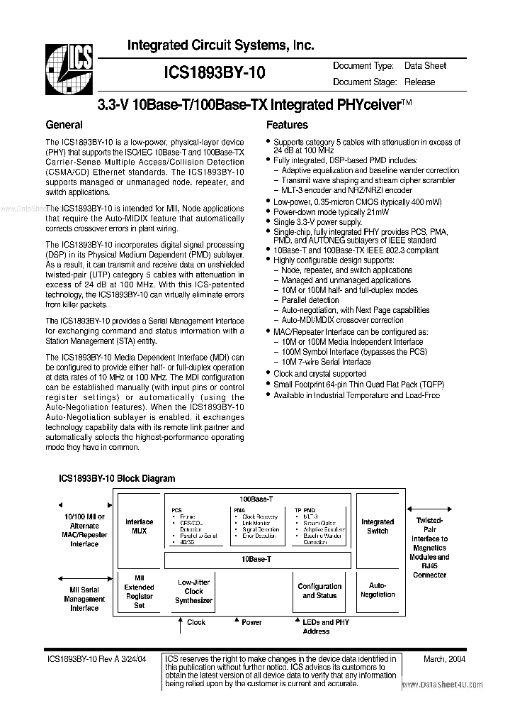 ICS1893BY-10_141851.PDF Datasheet