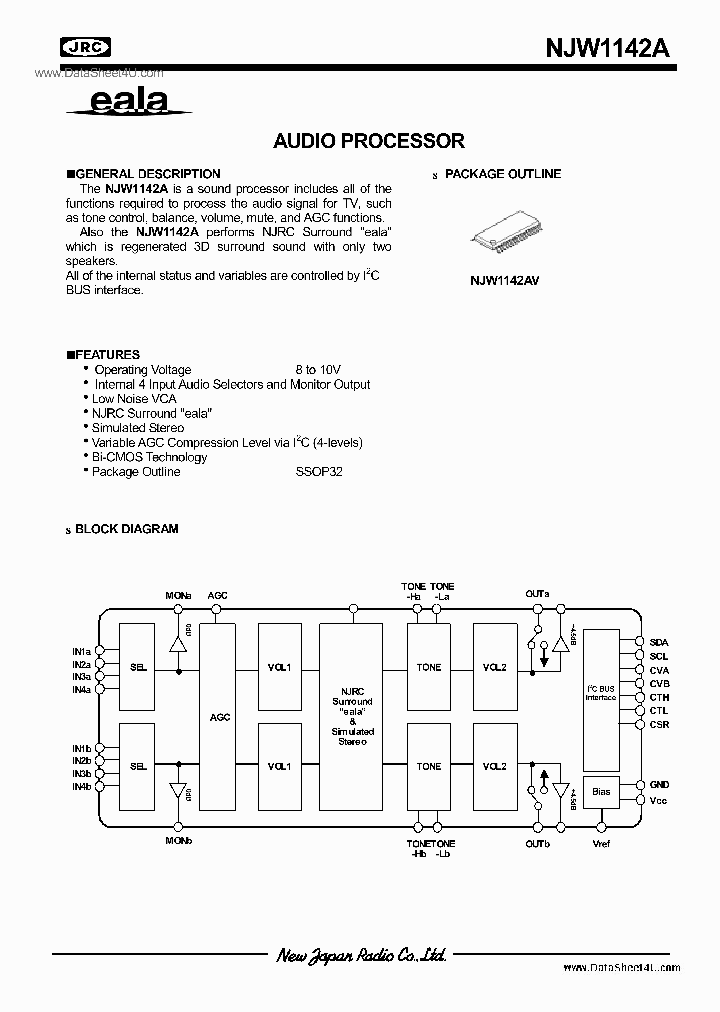 NJW1142A_141893.PDF Datasheet