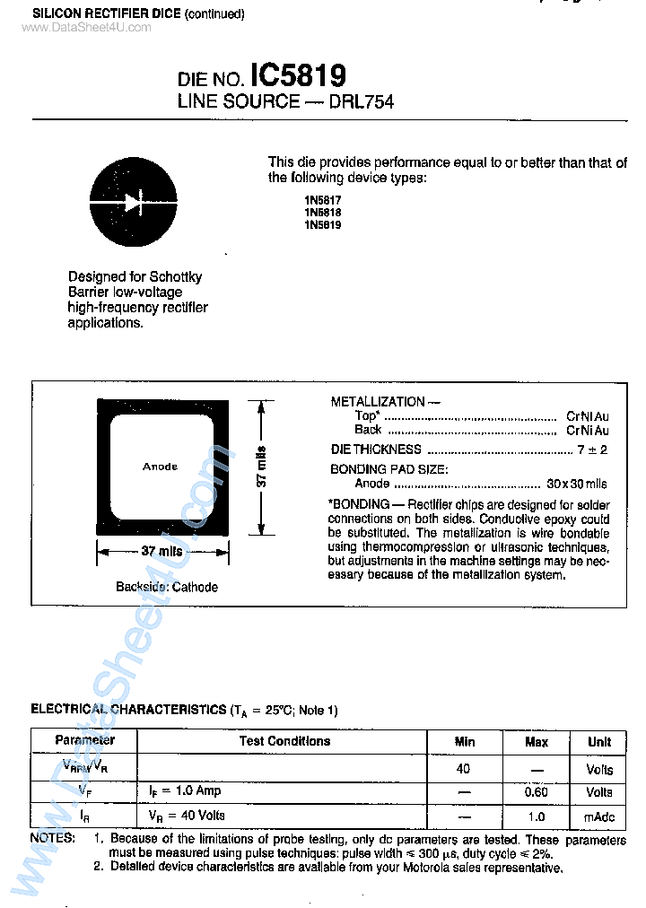 1C5819_143386.PDF Datasheet