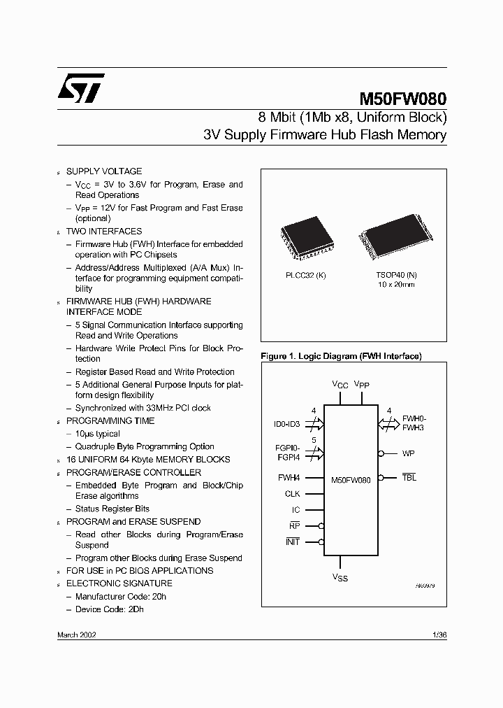 M50FW080_143528.PDF Datasheet