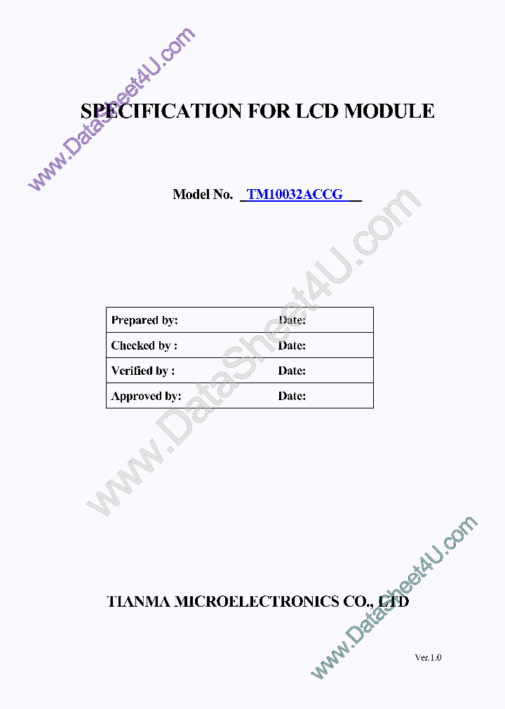 TM10032ACCG_147906.PDF Datasheet