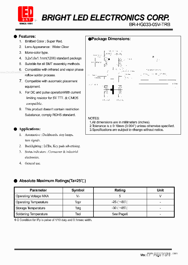 BR-HG033-05V-TRB_147942.PDF Datasheet