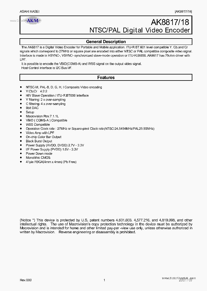 AK8817_153851.PDF Datasheet