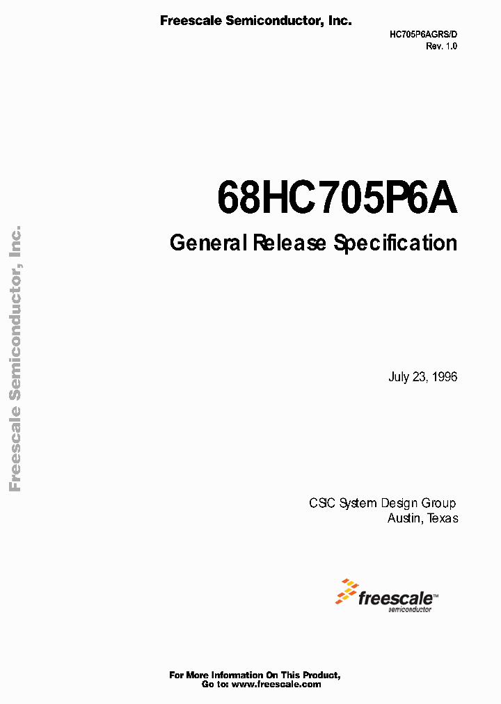 MC68HC705P6ACP_176632.PDF Datasheet