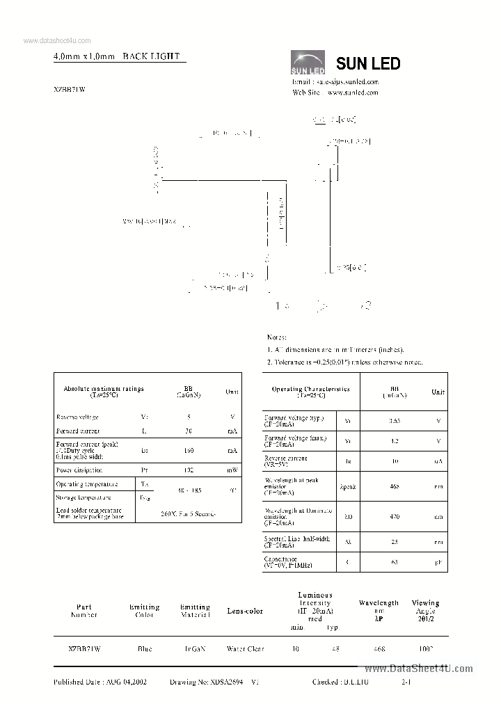 XZBB71W_154913.PDF Datasheet