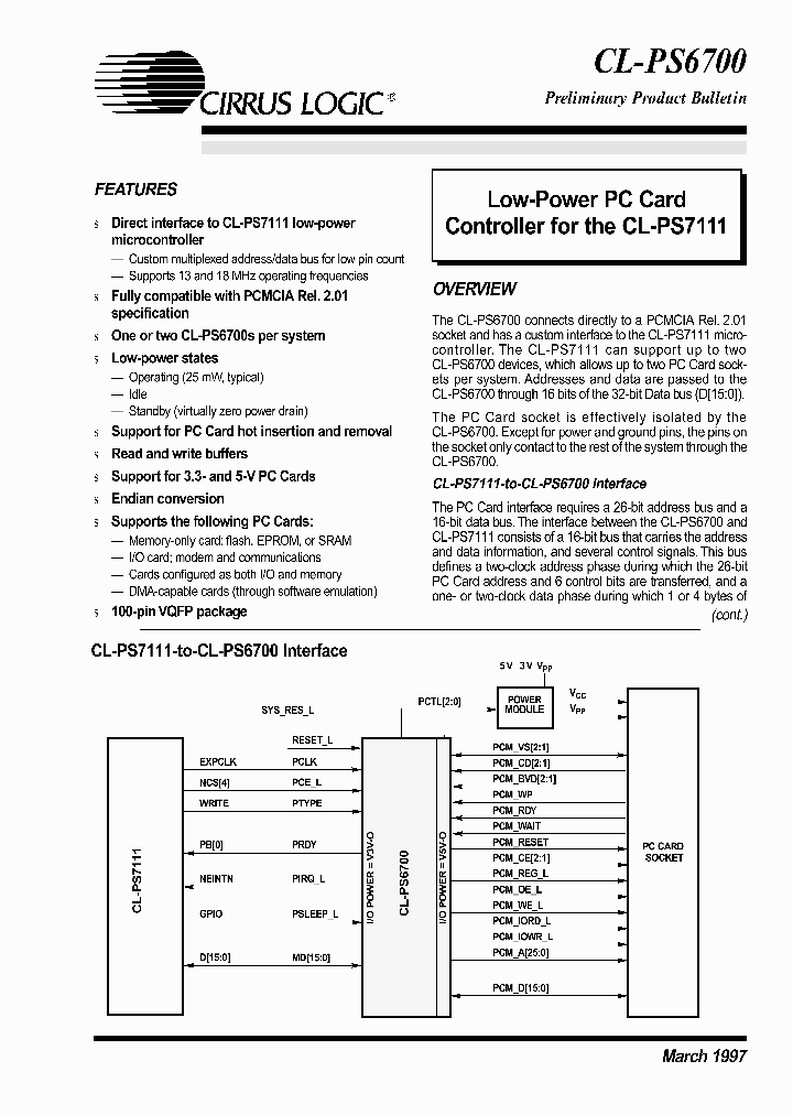 CL-PS6700_192384.PDF Datasheet