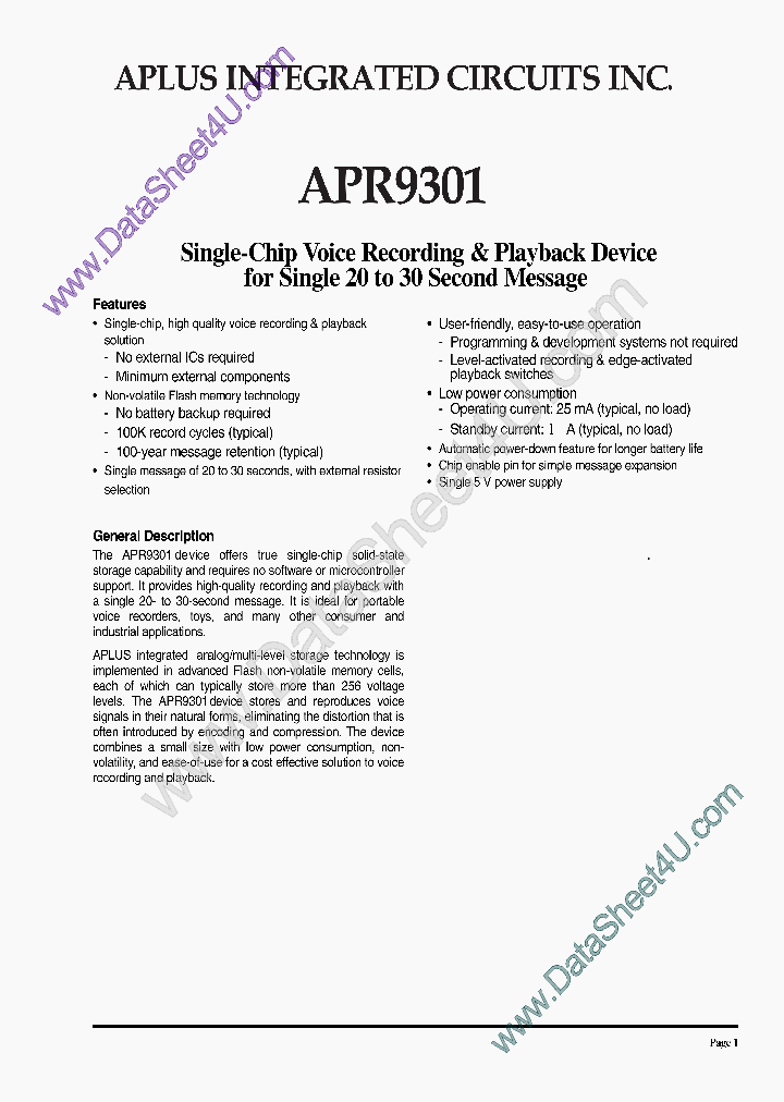 APR9301_159018.PDF Datasheet