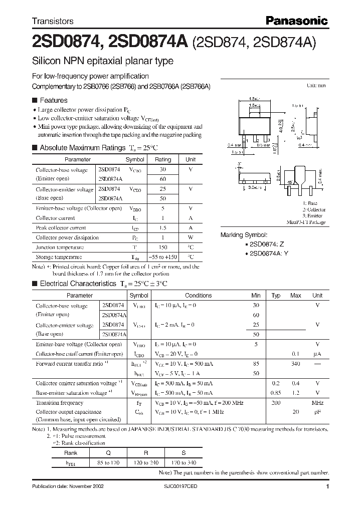 2SD0874_178653.PDF Datasheet