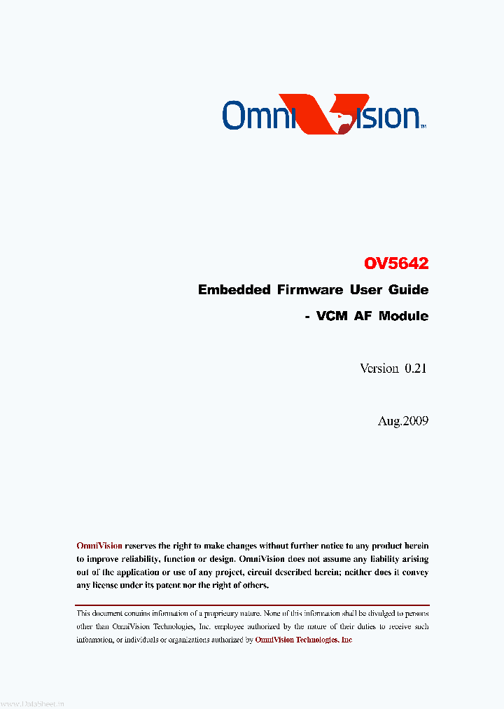 OV5642_163765.PDF Datasheet
