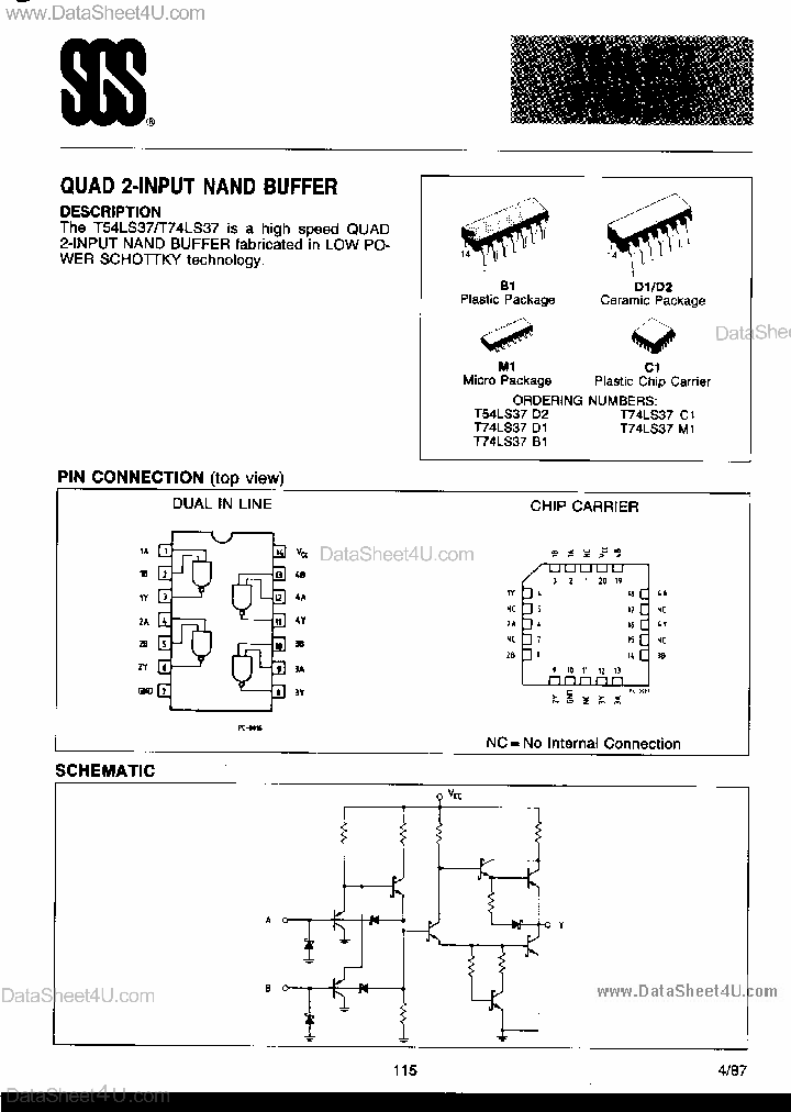 T74LS37_170270.PDF Datasheet