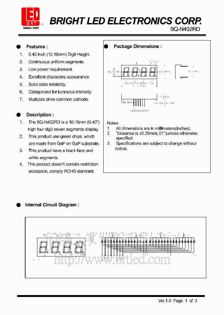 BQ-N402RD_204575.PDF Datasheet