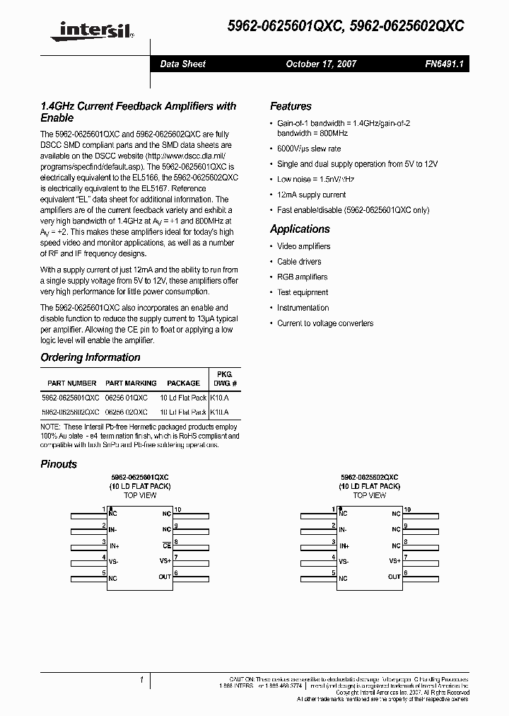 5962-0625602QXC_218327.PDF Datasheet