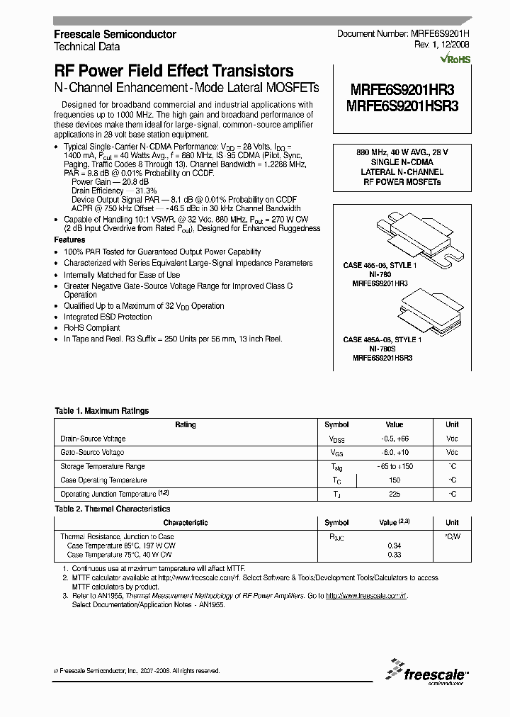 MRFE6S9201HR3_272444.PDF Datasheet