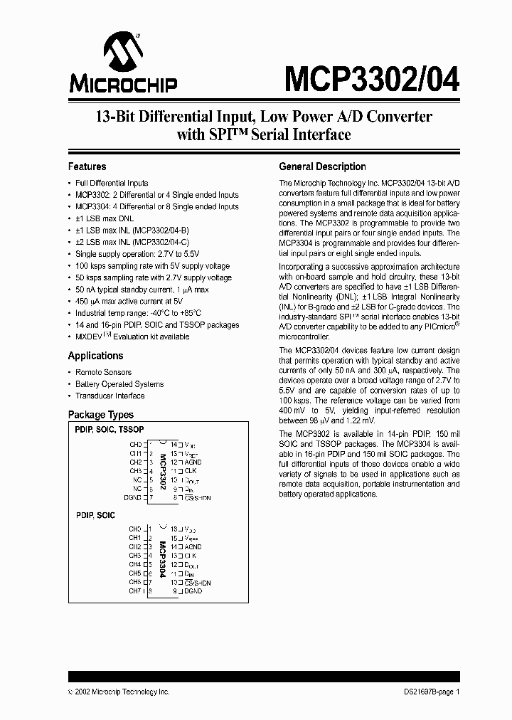 MCP3304TIP_299838.PDF Datasheet