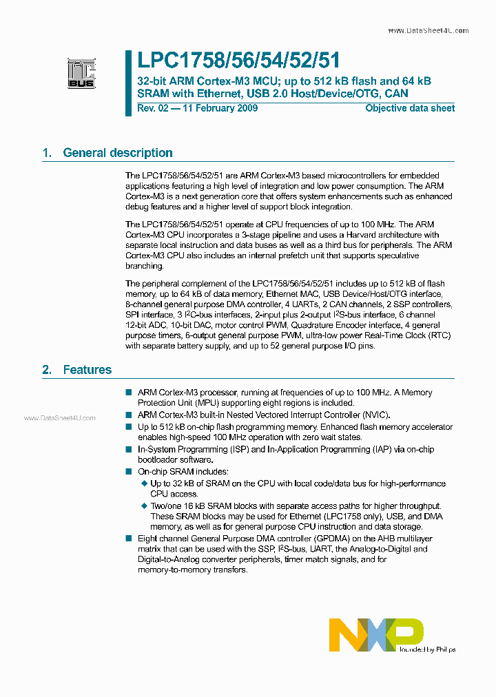 LPC1751_181087.PDF Datasheet