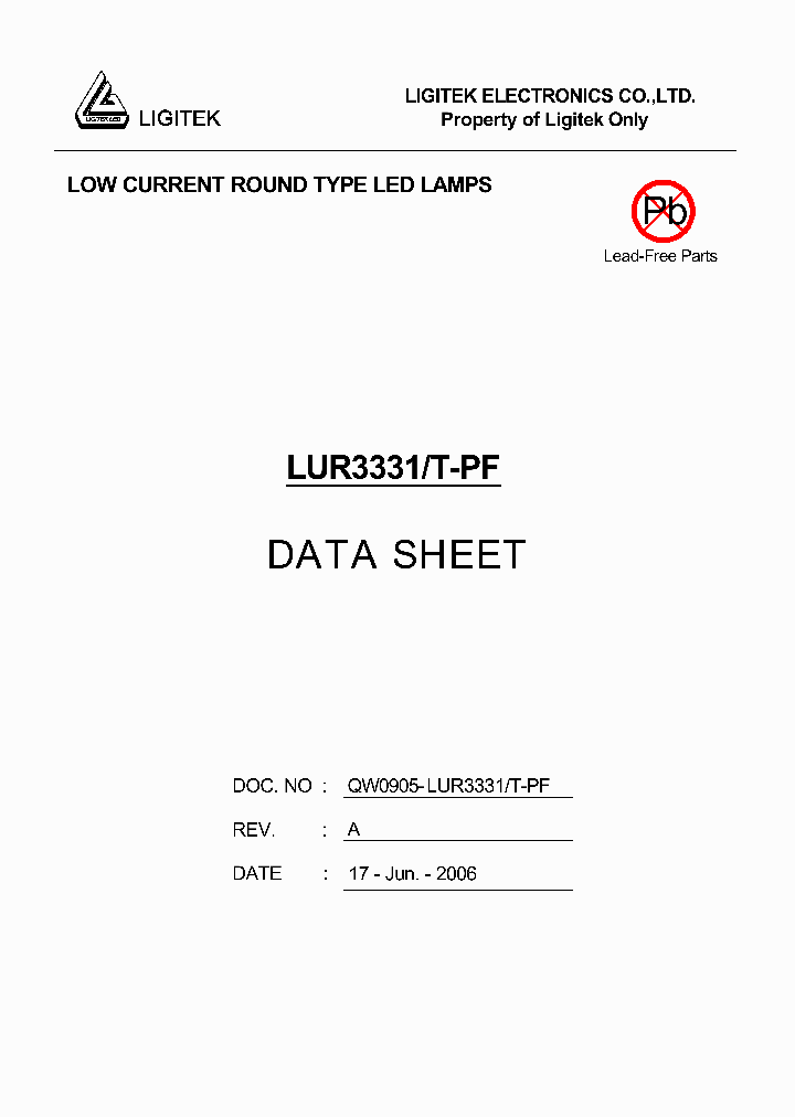 LUR3331-T-PF_340575.PDF Datasheet