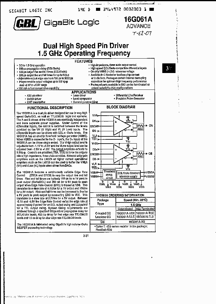 16G061A-ULE_324498.PDF Datasheet