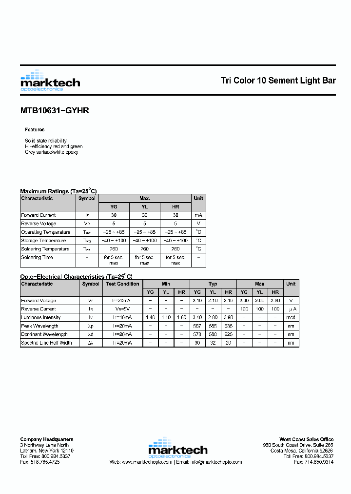 MTB10631-GYHR_325360.PDF Datasheet