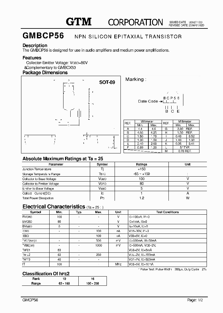 GMBCP56_321528.PDF Datasheet