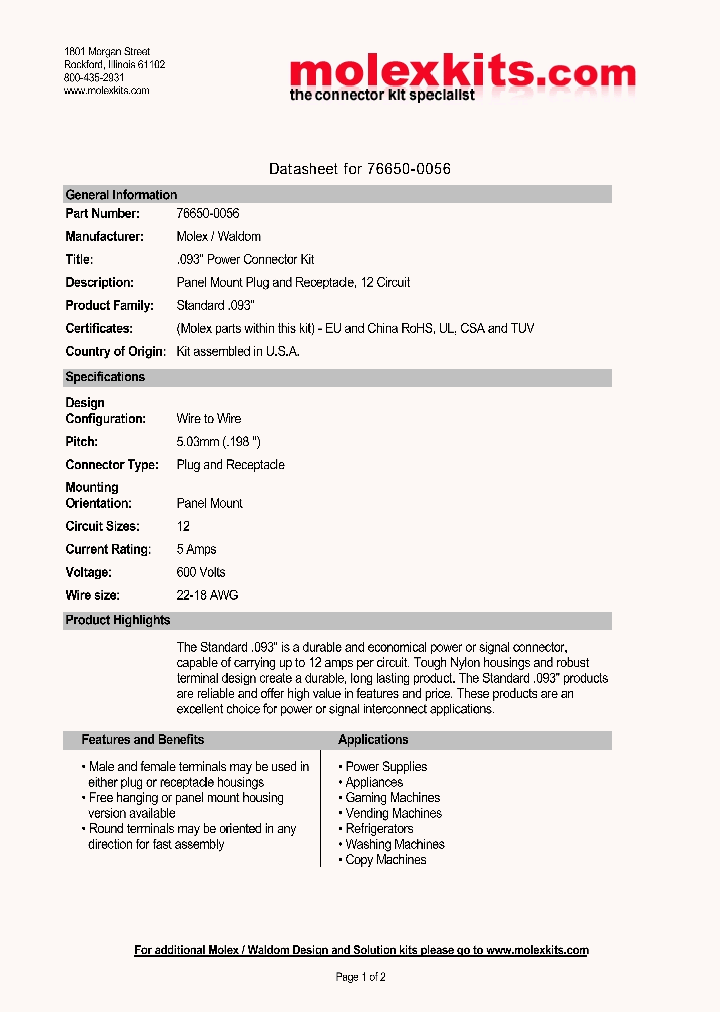 11-03-0006_339720.PDF Datasheet