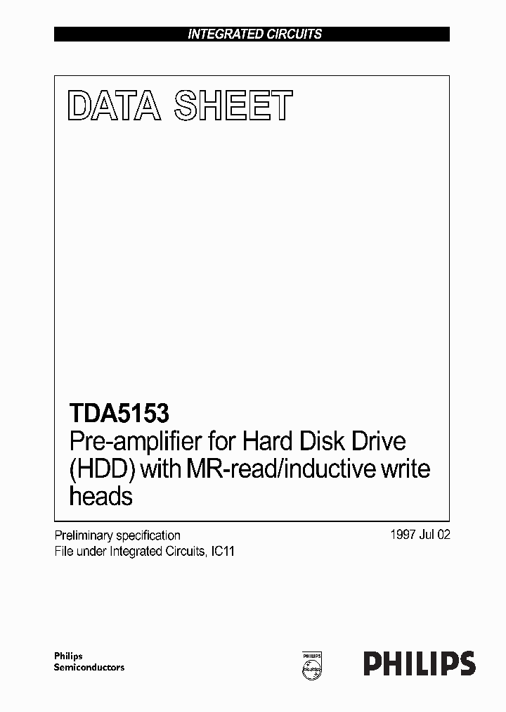 TDA5153AG_465730.PDF Datasheet